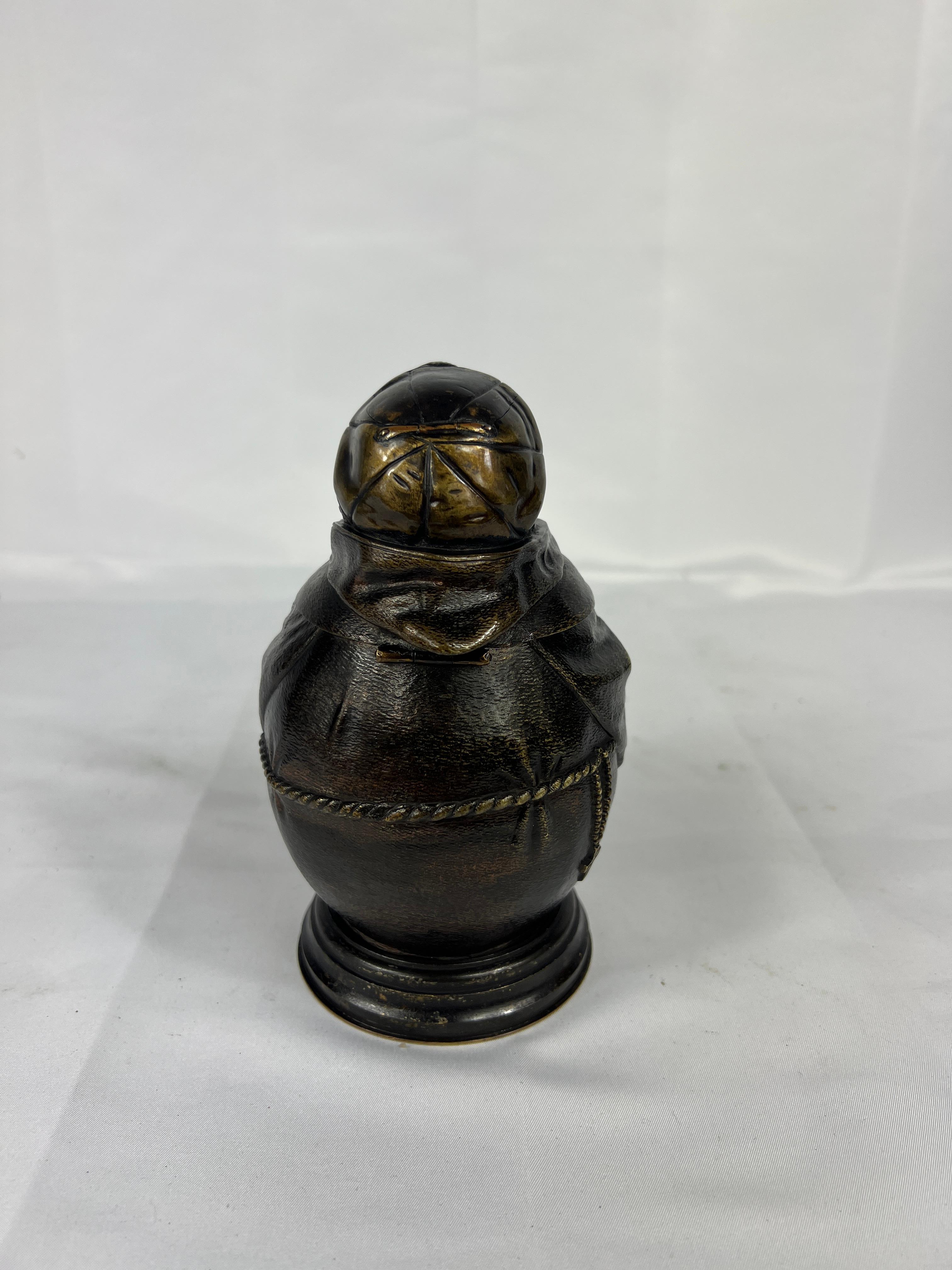 Edoardiano 1881 Edoardo VII Principe di Galles calamaio e umidificatore in bronzo Admiral Henry Glyn in vendita