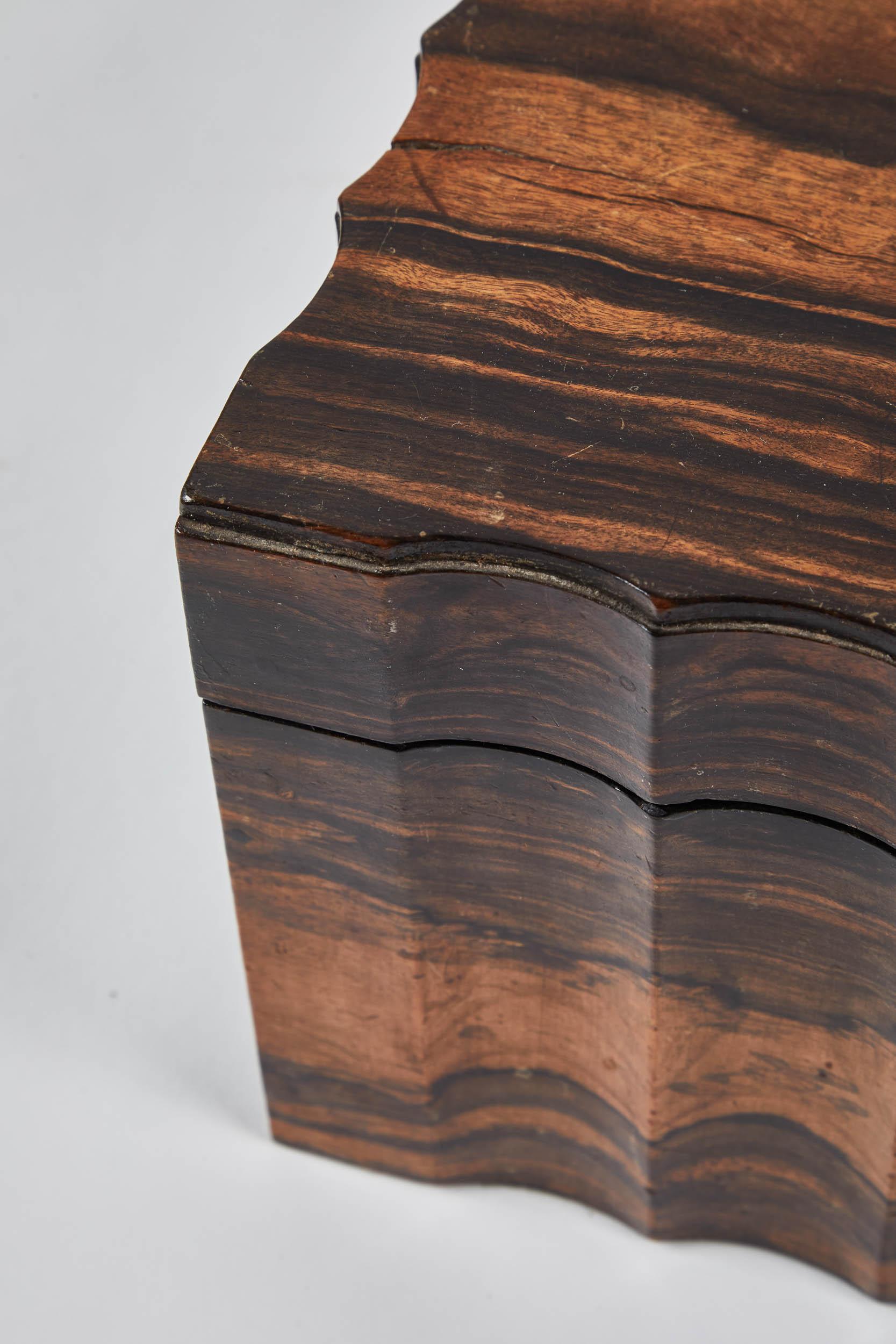 1882 King Ebony Inlaid Presentation Box 3