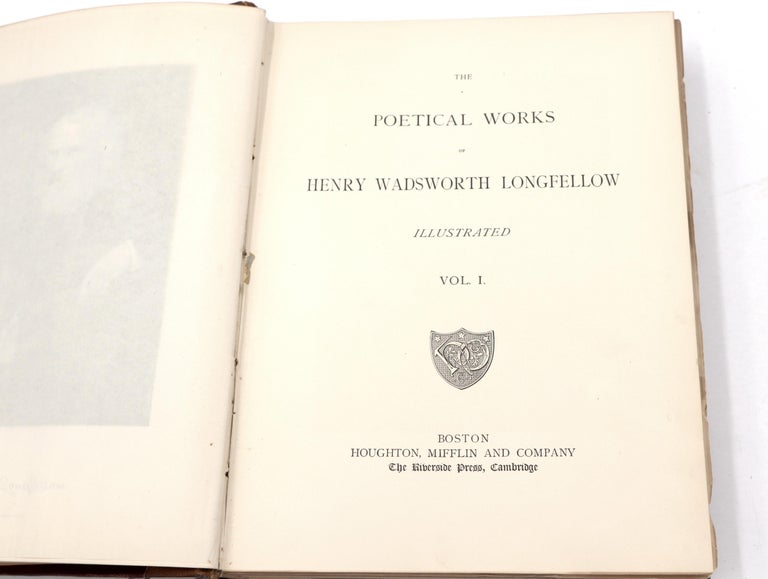 1882 The Poetical Works of Henry Wadsworth Longfellow (3 Volume Set), Leather  For Sale 4