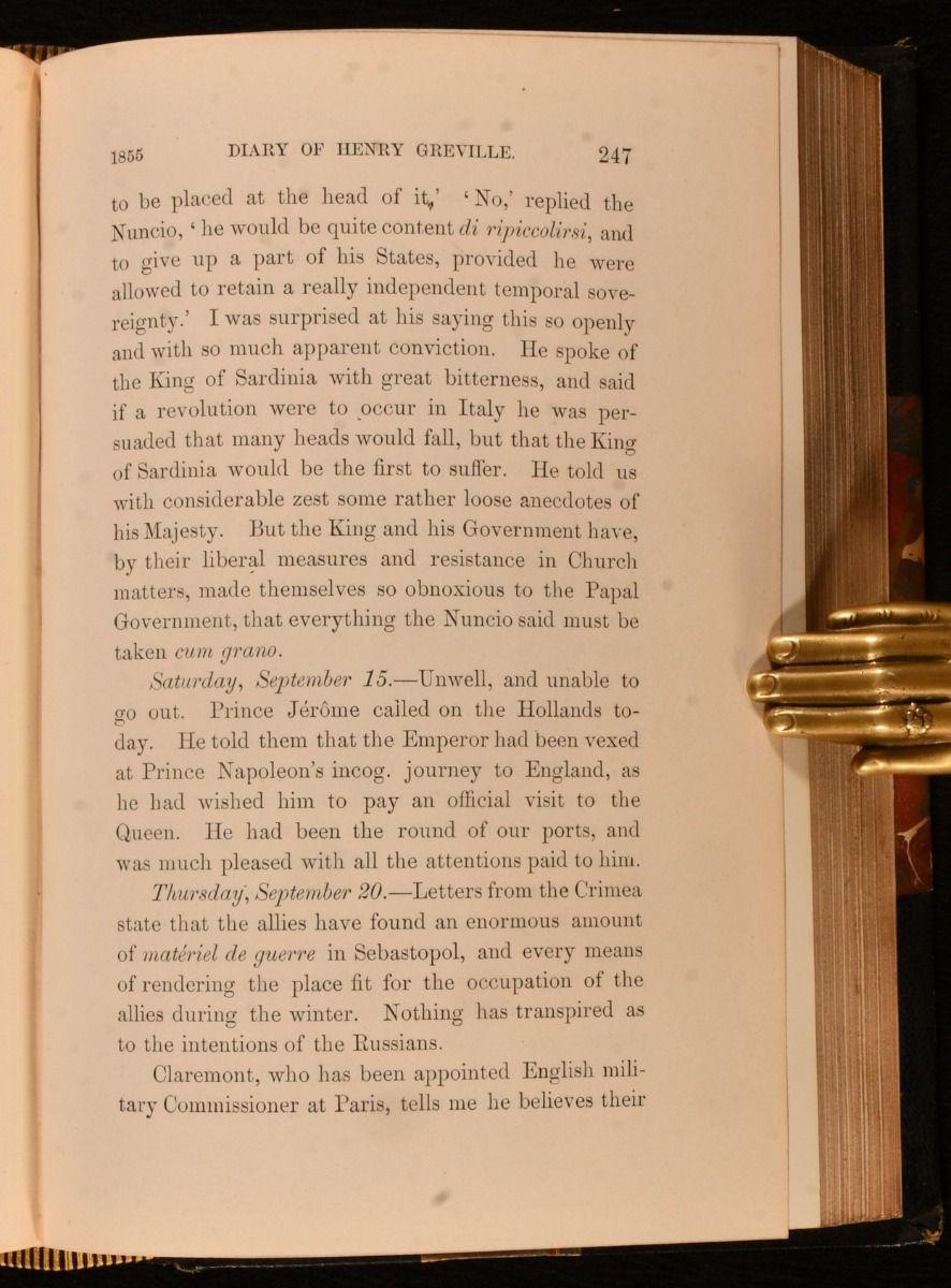 1883-1884 Leaves from the Diary of Henry Greville For Sale 4