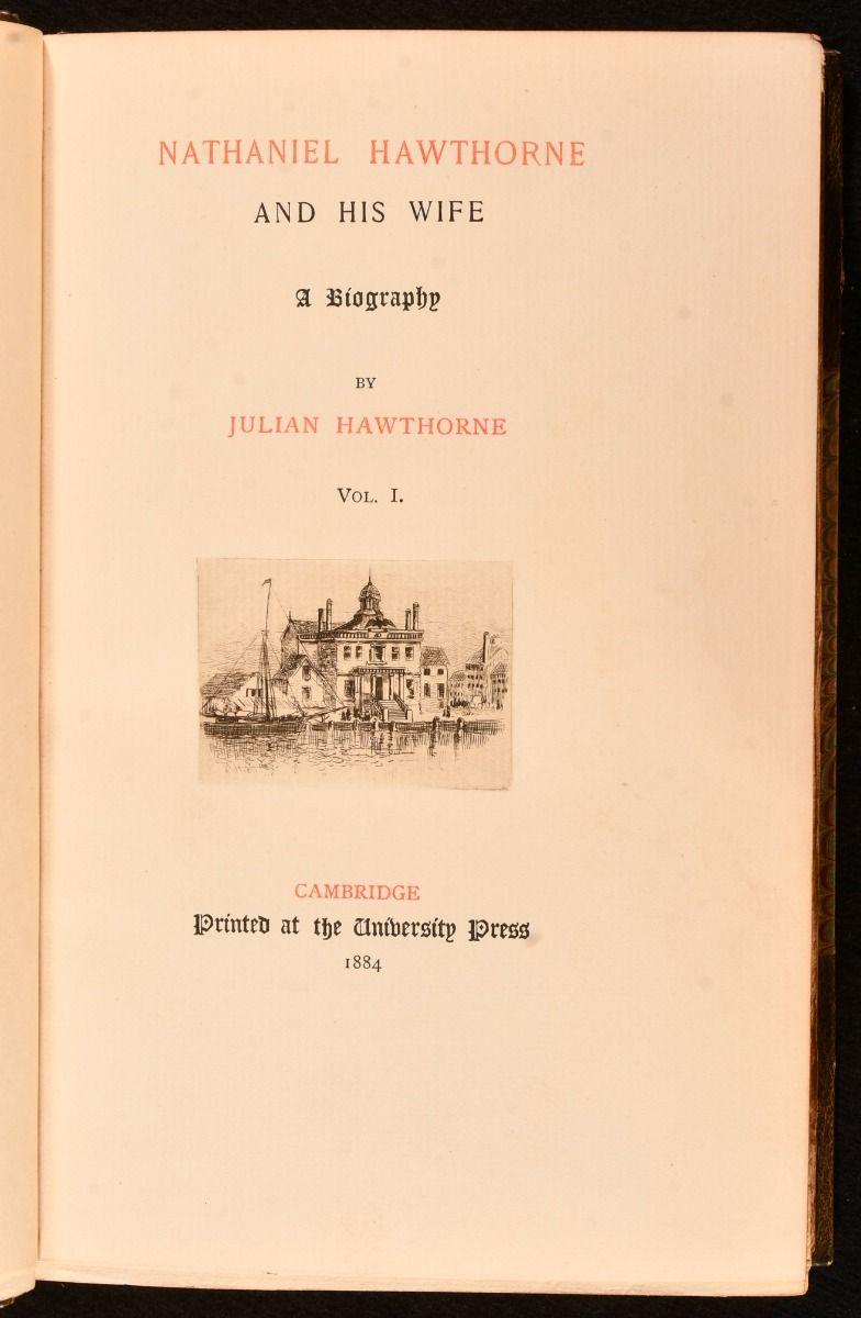 British 1883-1884 The Complete Works of Nathaniel Hawthorne