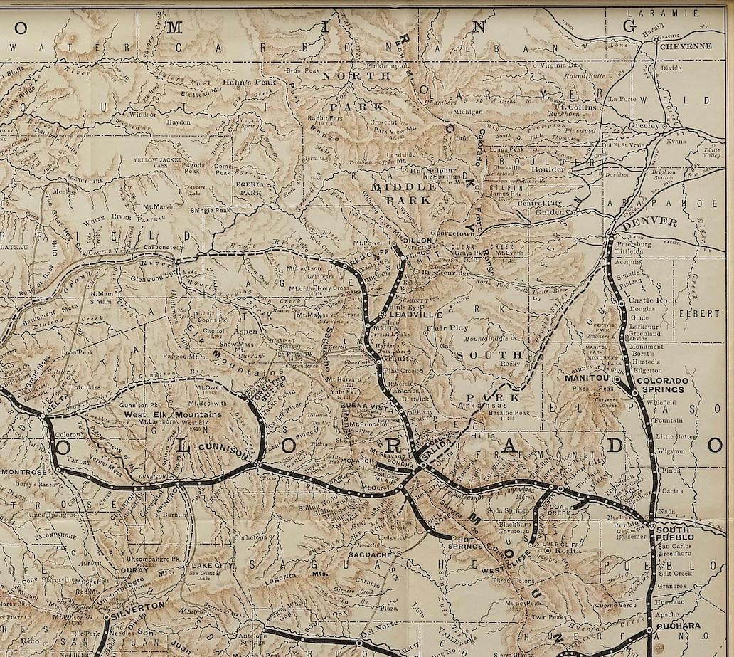 rio grande railroad map