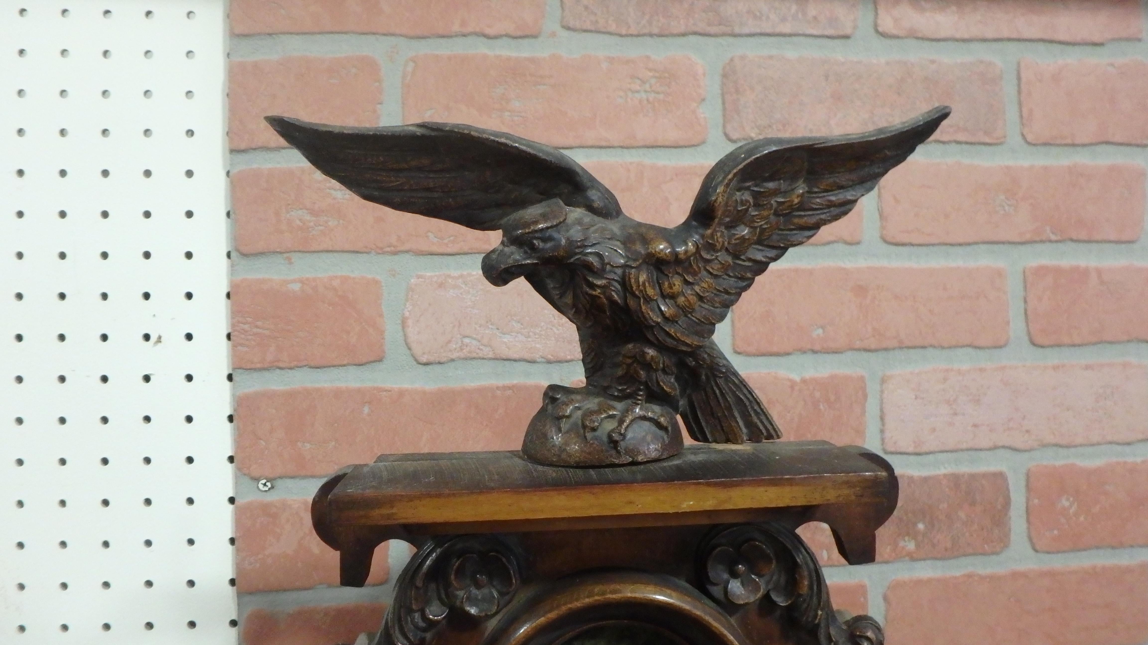 German 1885 Wall Clock For Sale