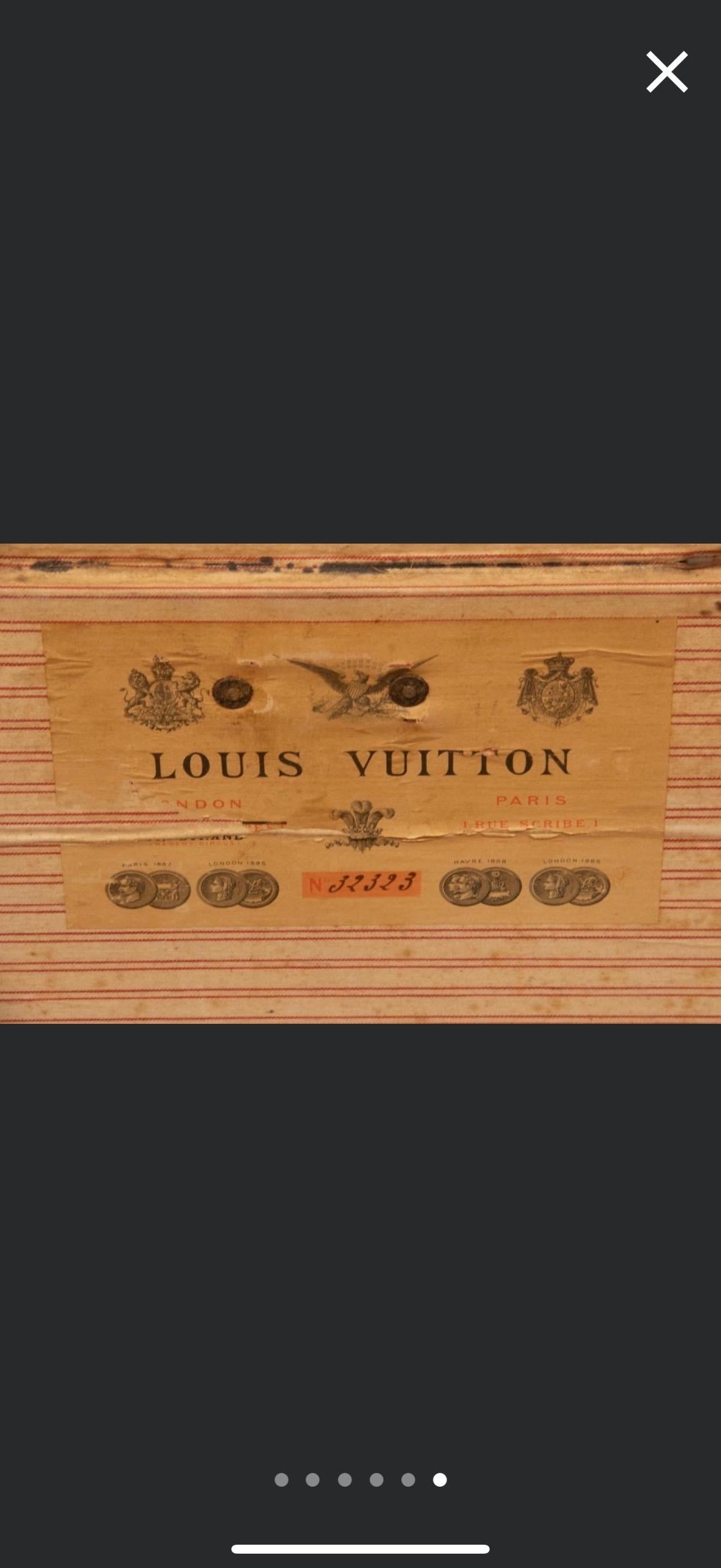 XIX secolo Baule Louis Vuitton del 1886 in vendita