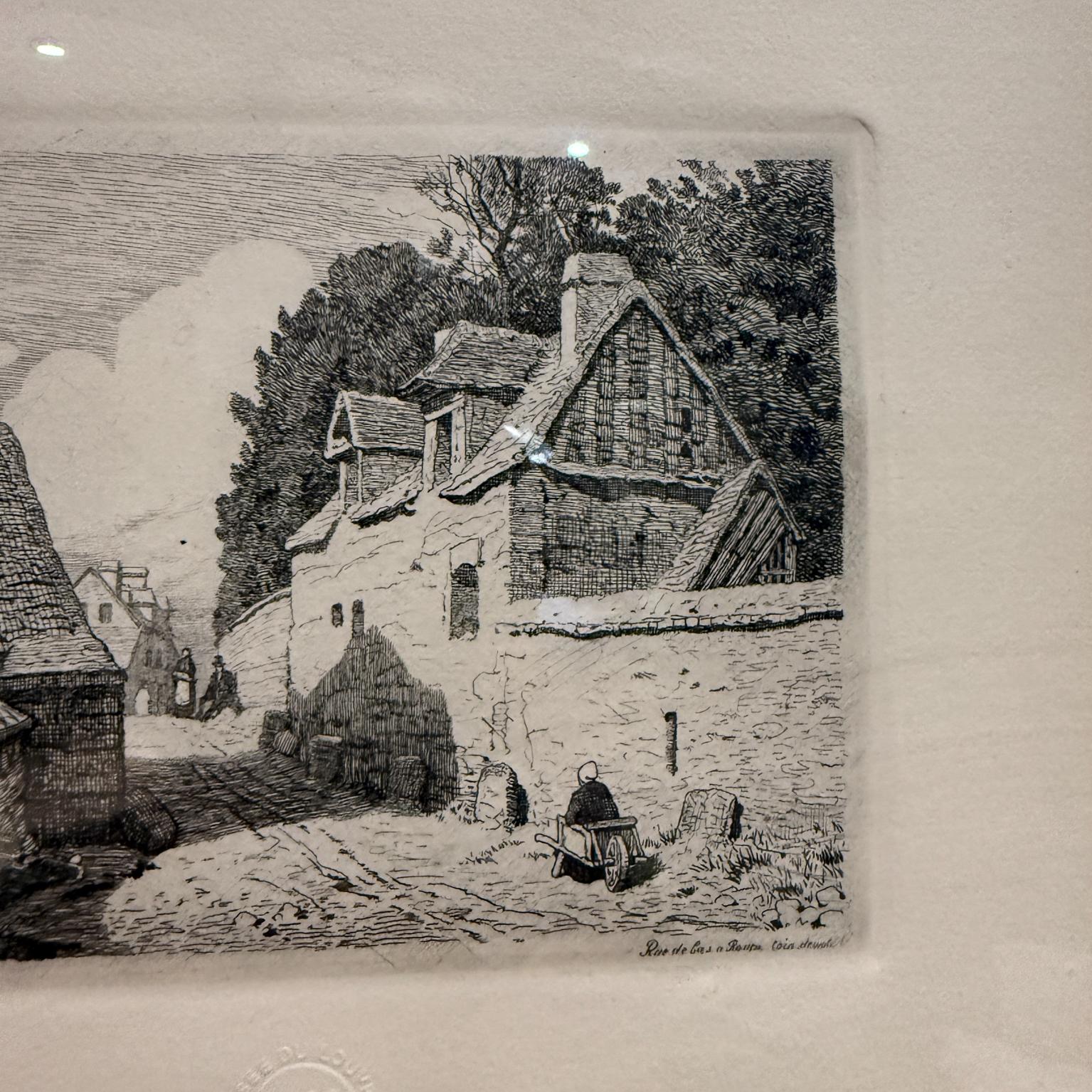 1886 Museo d'Arte del Louvre Acquaforte firmata Chalcographie in vendita 3