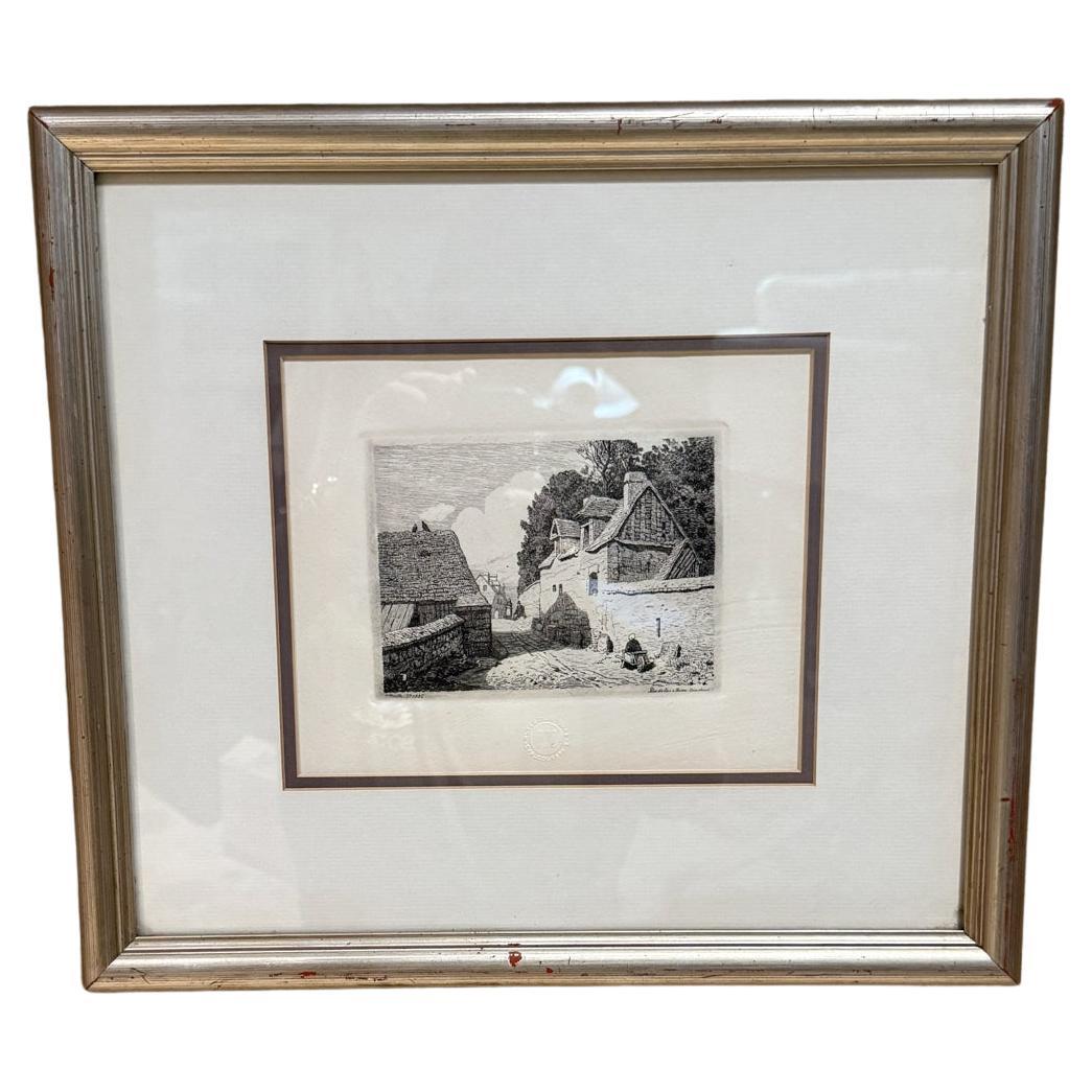 AMBIANIC presenta
Museo d'Arte del Louvre Acquaforte Calcografia
firmato Neolle F 1886 angolo sinistro
Paesaggio rustico di campagna
(l'iscrizione sull'opera d'arte la identifica come Rue de bas a Roupa coin Deunti.
forse Samuel Prout).
Musee Du