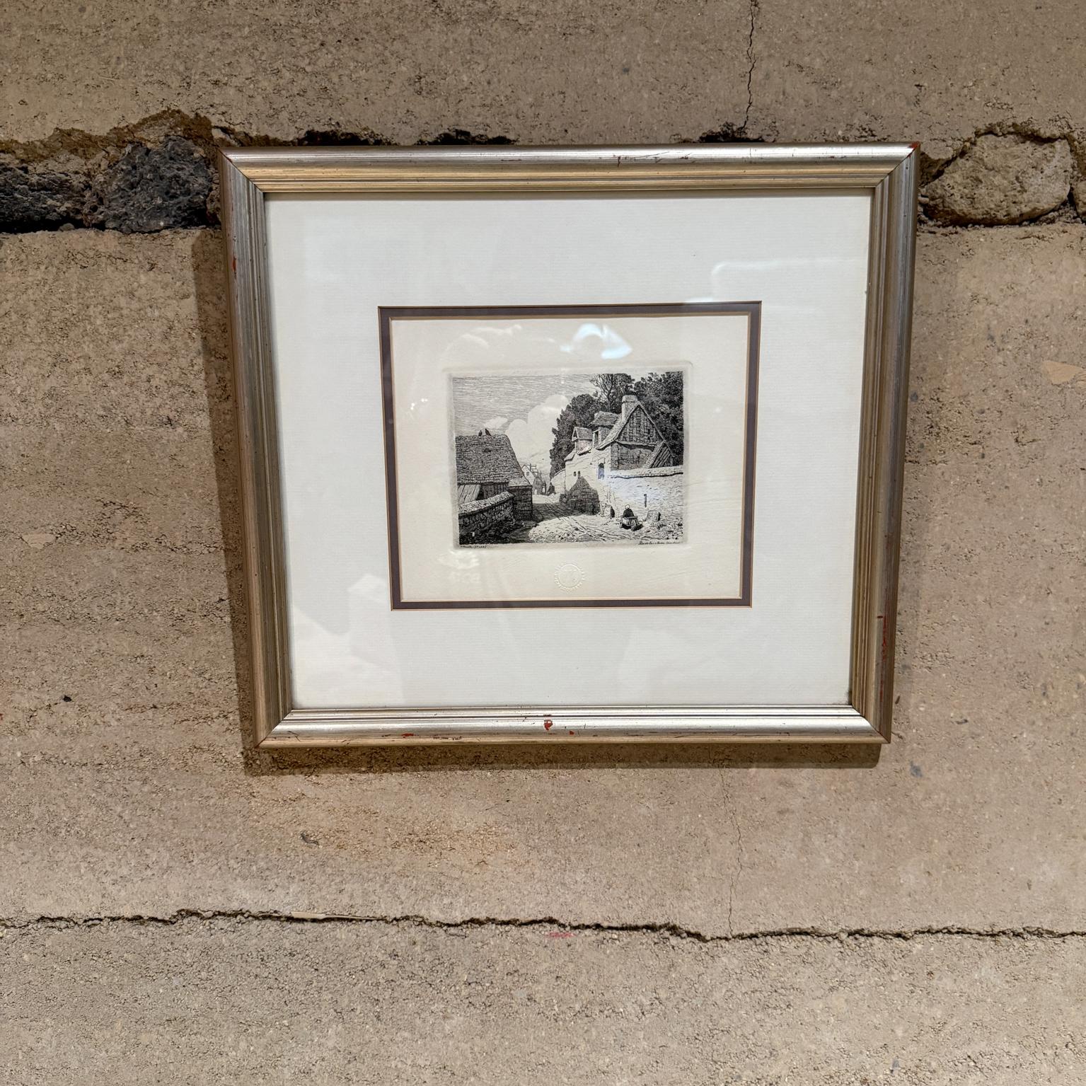 Rustico 1886 Museo d'Arte del Louvre Acquaforte firmata Chalcographie in vendita