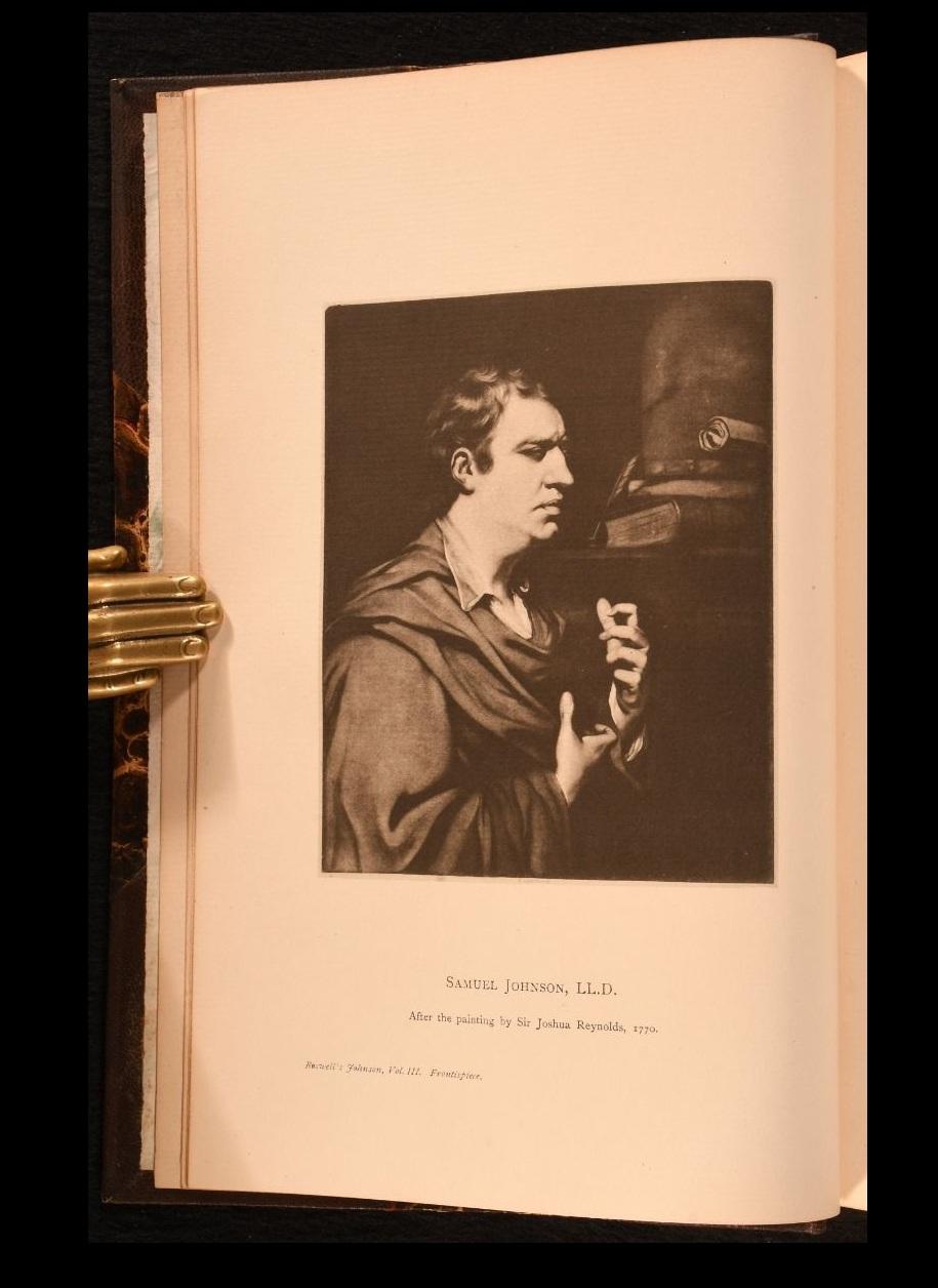 1887 La vie de Johnson par Boswell en vente 5