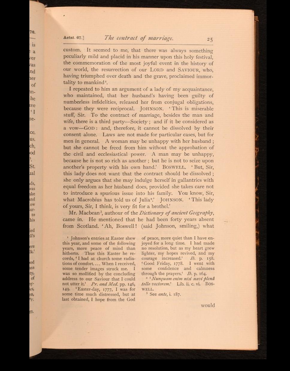 1887 La vie de Johnson par Boswell en vente 7