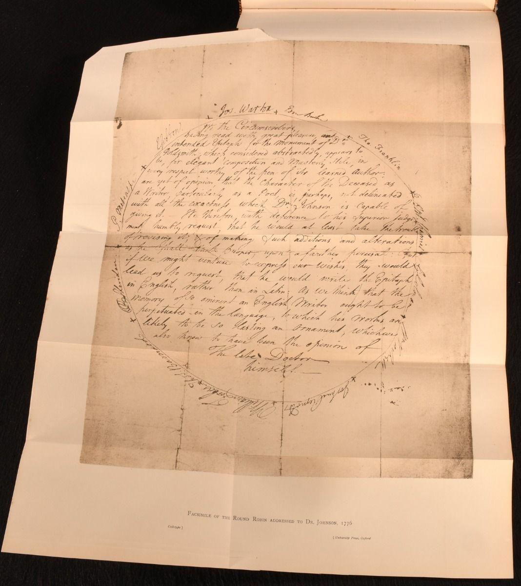 1887 La vie de Johnson par Boswell en vente 8