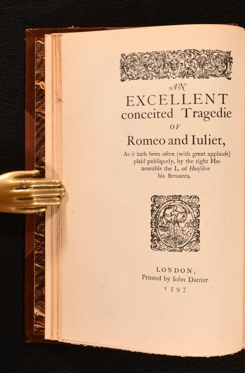 1888-1891 El Shakespeare de Bankside: Comedias, Historias y Tragedias Papel en venta
