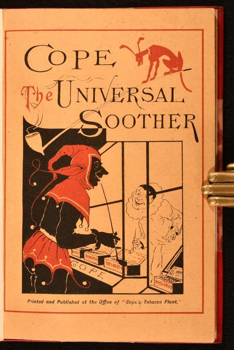 1889-96 Cope's Smoke-Room-Bücherregale 8