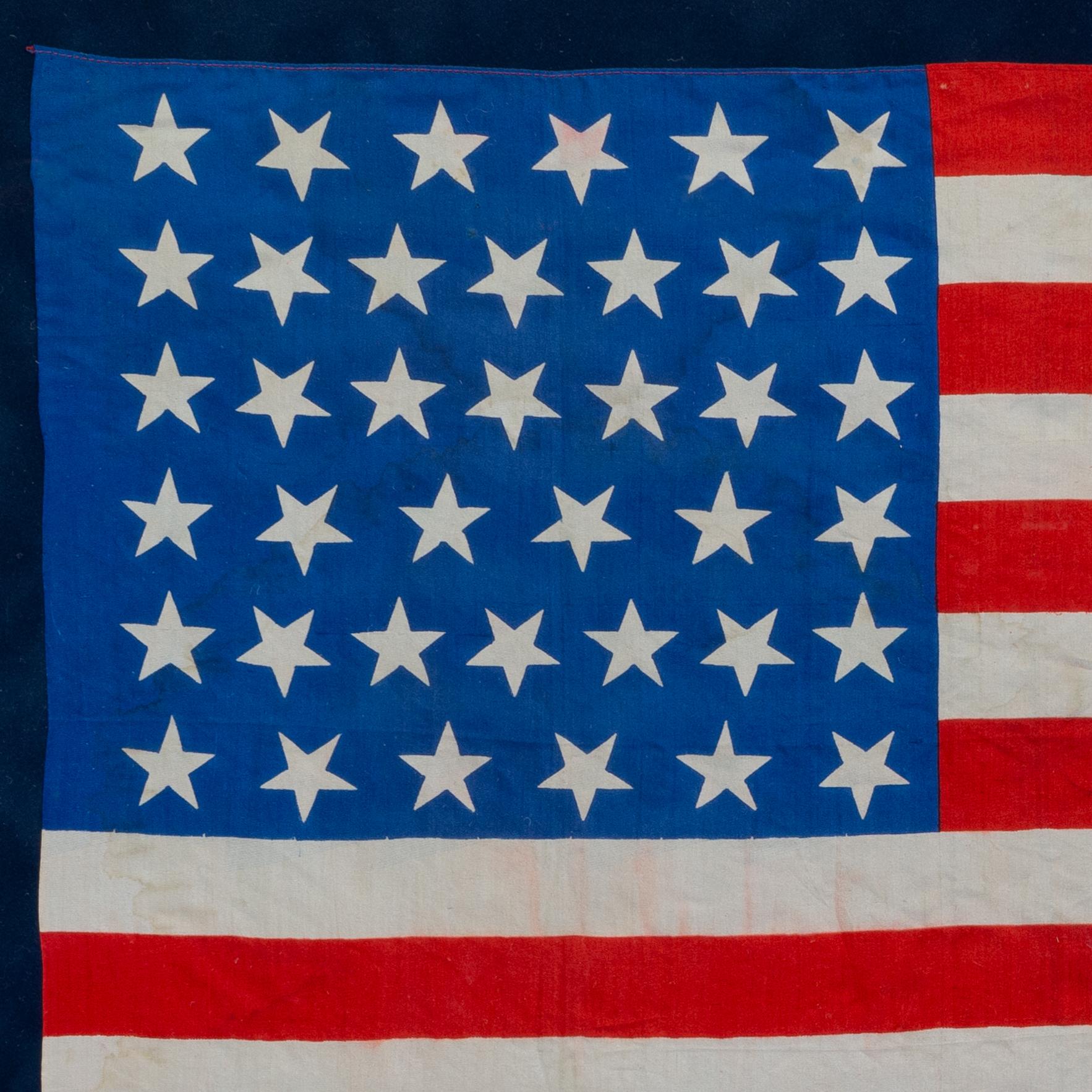 North Dakota 39 Star United States of America Statehood Flagge, 1889 (amerikanisch) im Angebot