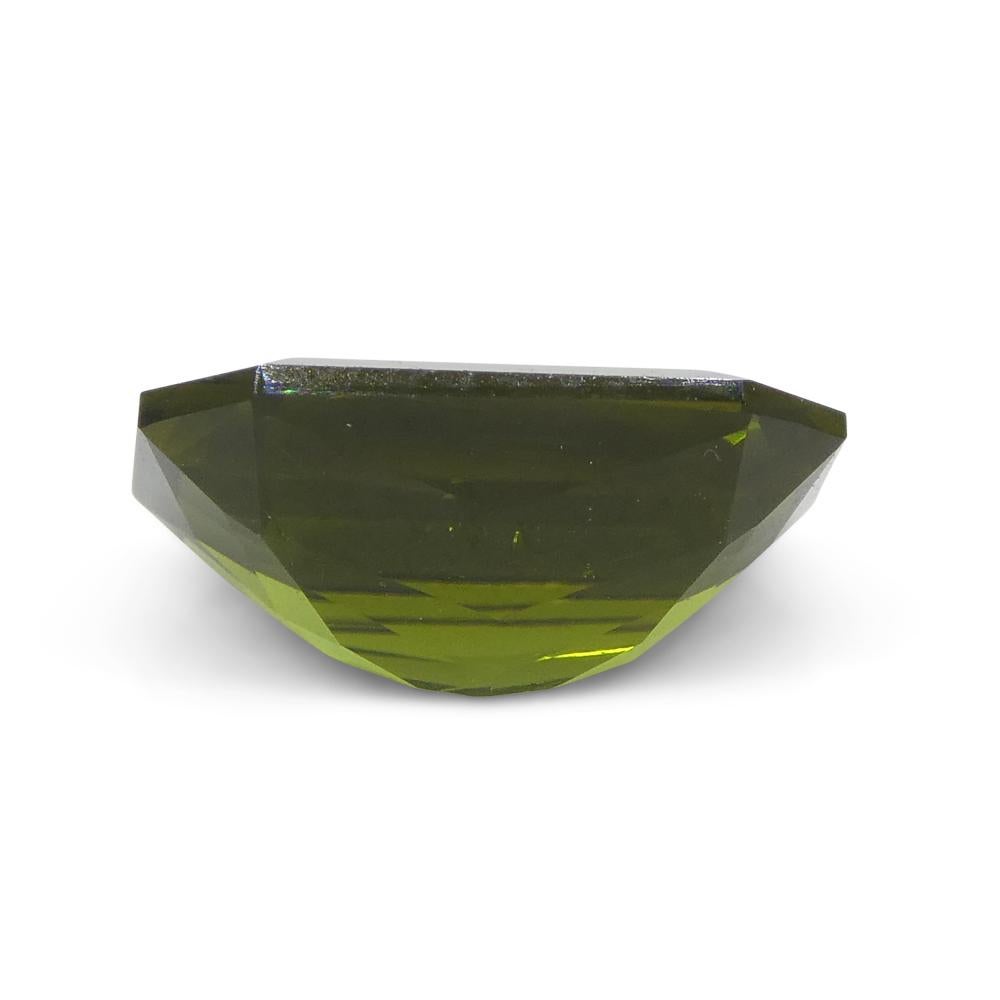 1.88ct Scissor Cut/Octagonal Green Tourmaline en vente 2