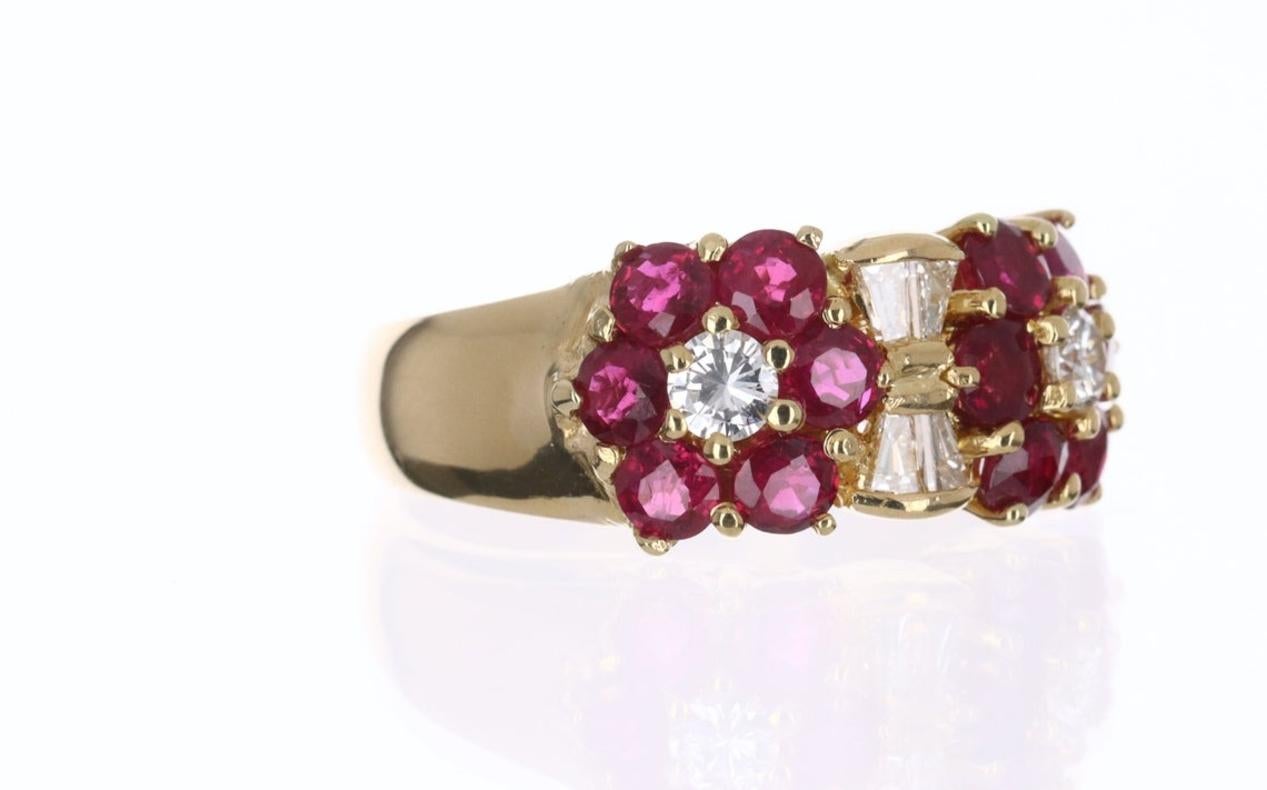 wide band ruby ring