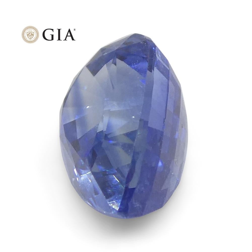 1.89 Carat Pear Blue Sapphire Gia Certified, Sri Lanka For Sale 10