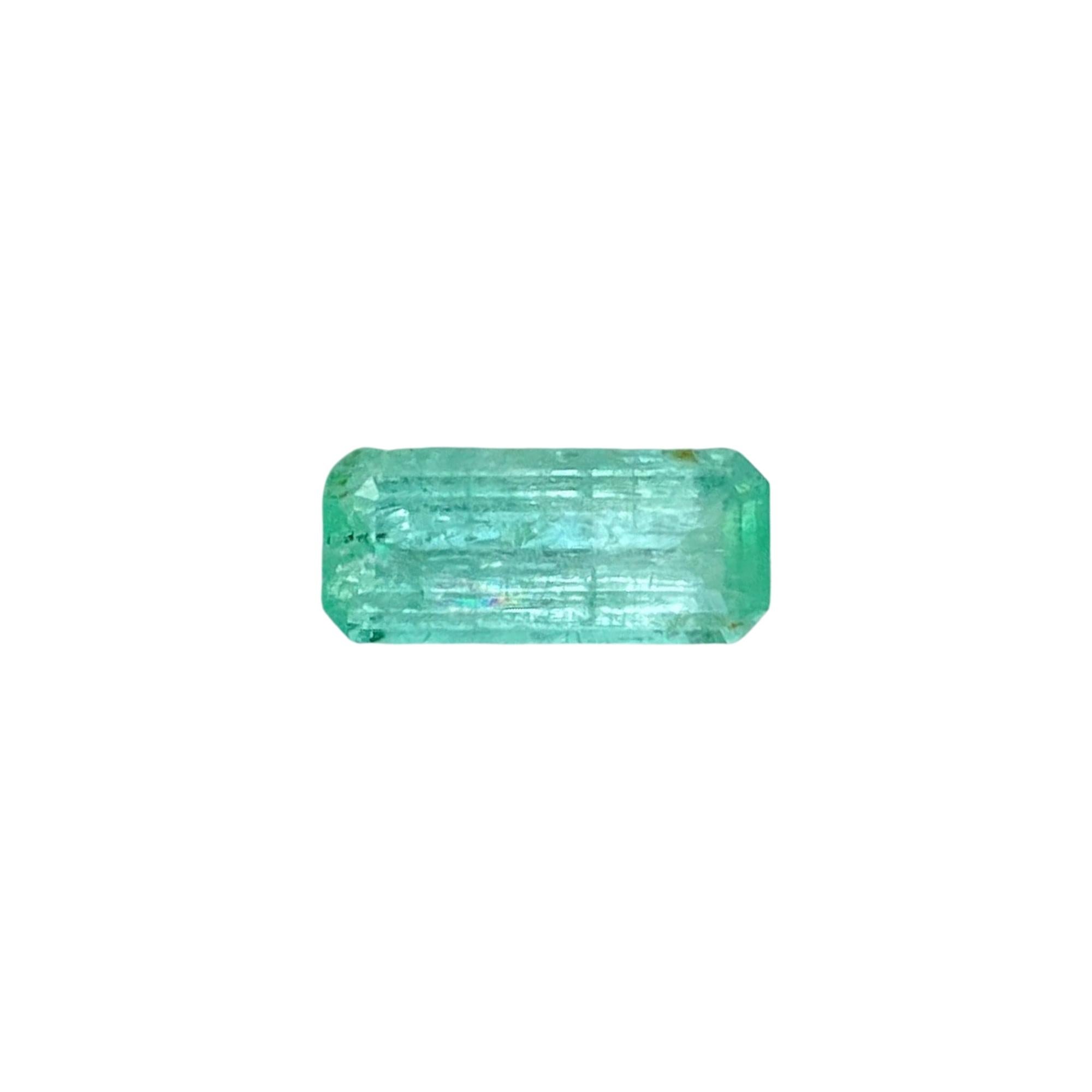 1.89 Karat Smaragdstein Smaragdschliff Natürlicher Edelstein aus Afghanistan im Angebot 4