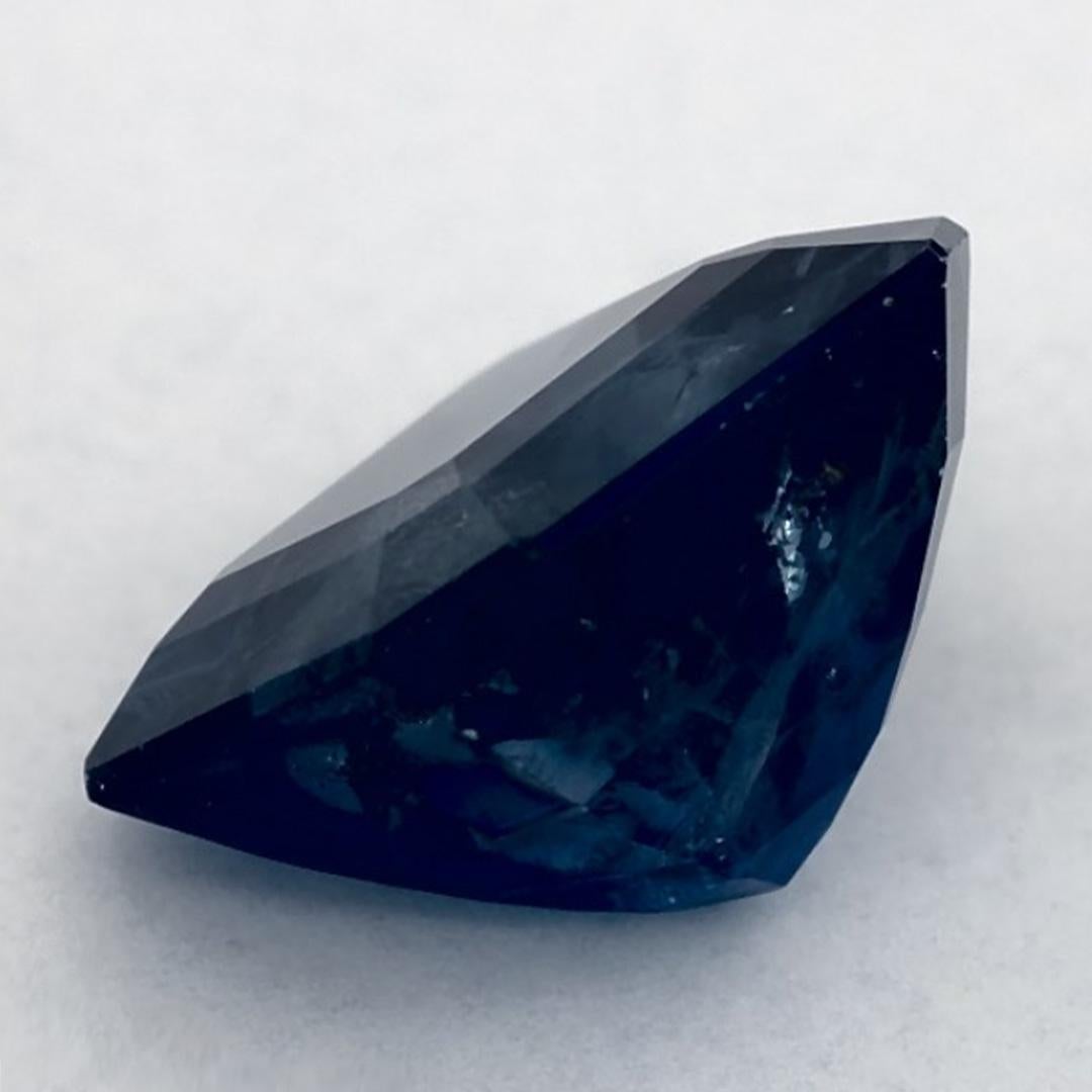 1.89 qt Zafiro Azul Octágono Gema Suelta en venta 2
