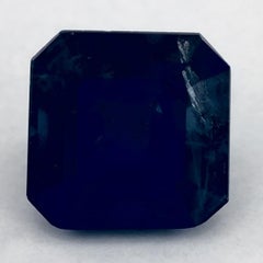 1.89 qt Zafiro Azul Octágono Gema Suelta