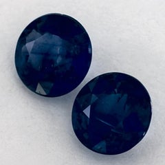 1.89 Ct Blue Sapphire Round Loose Gemstone