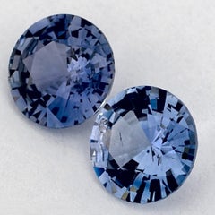 1.89 Ct Blue Sapphire Round Loose Gemstone