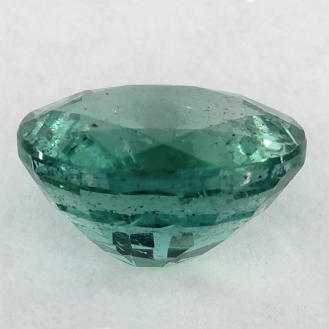 1.89 Ct Smaragd Runde Lose Edelstein im Zustand „Neu“ im Angebot in Fort Lee, NJ