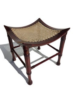 1890-1900 Liberty & Co "Thebes" Wood Stool