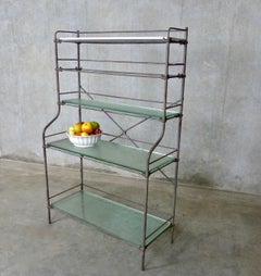 1890-1910 French Iron Étagère Shelf