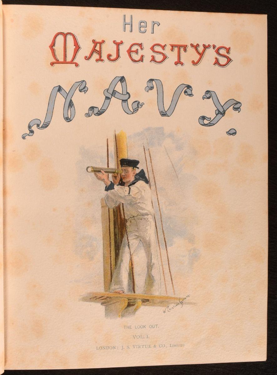 Britannique 1890-93 Marine de Sa Majesté en vente