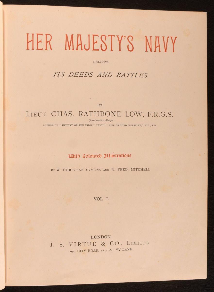 1890-93 Marine de Sa Majesté Bon état - En vente à Bath, GB