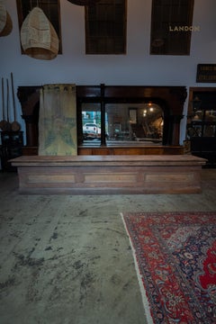 1890 American 15 ft original general store counter