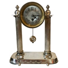 1890 Antique Pillars Germany Junghans Clock
