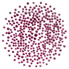 18,90 Karat NO-HEAT Rubin Mosambik Rundschliff Stein für Schmuck Natürlicher Edelstein