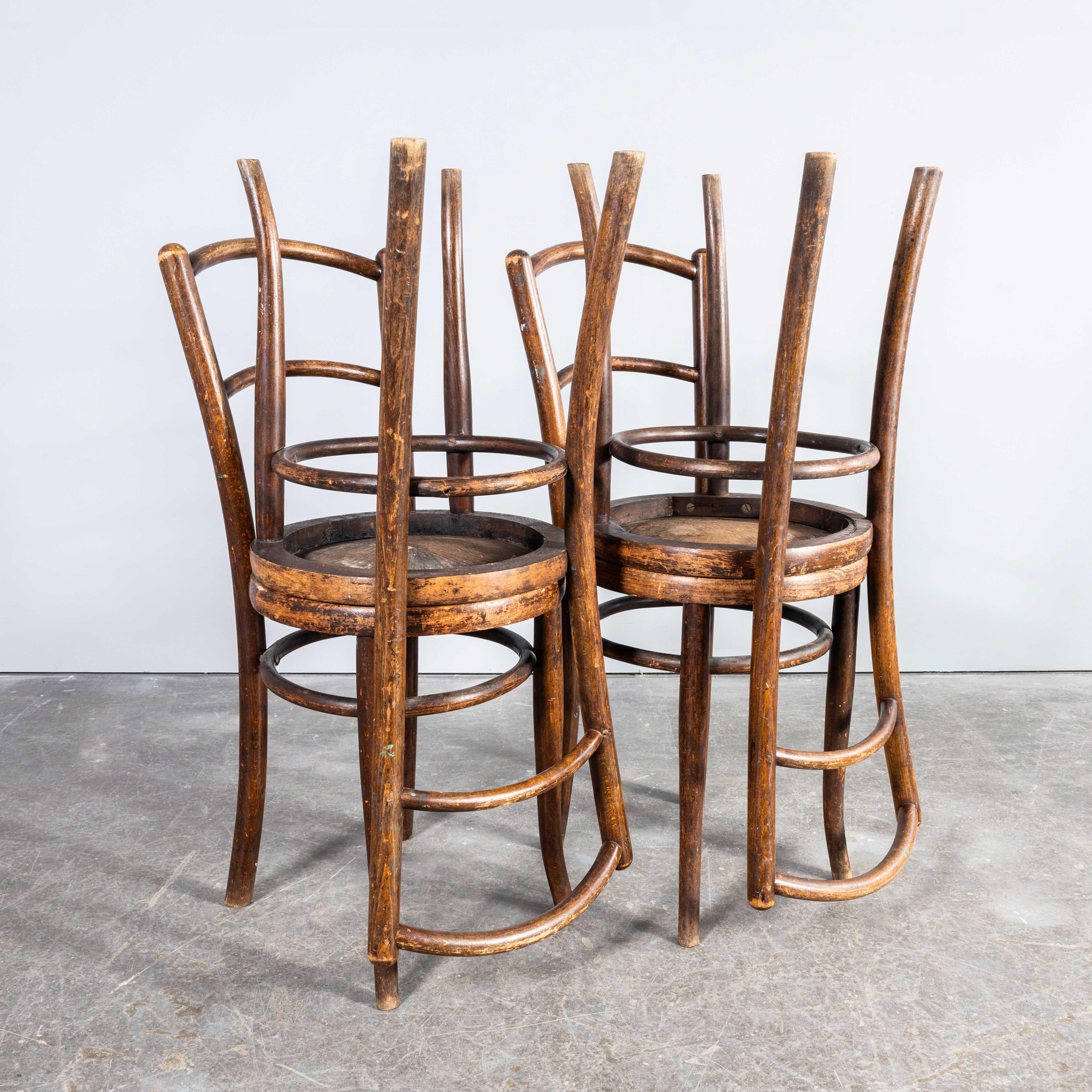 1890 Decorated Side Chairs - JJ Kohn - Austria 4