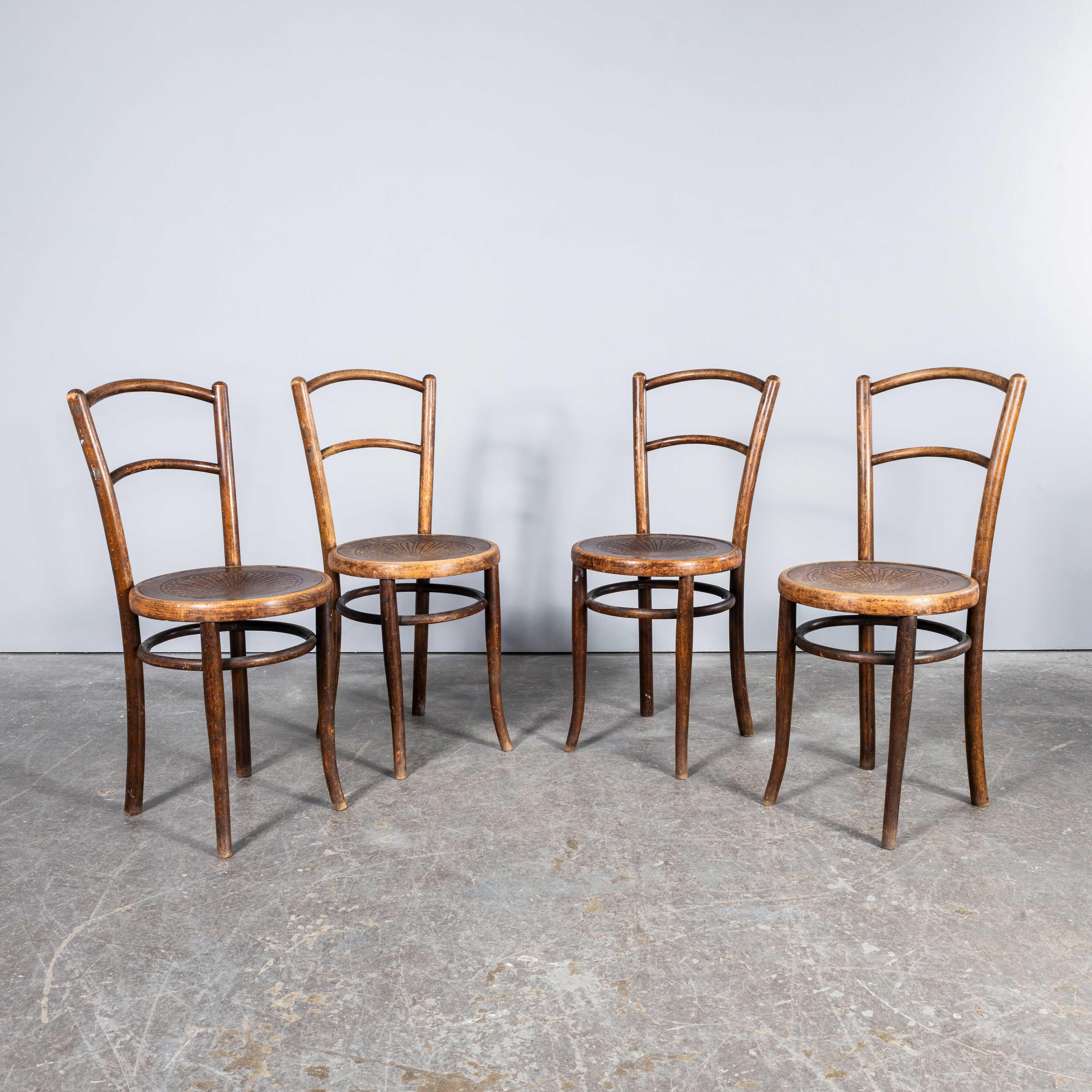 1890 Decorated Side Chairs - JJ Kohn - Austria 2