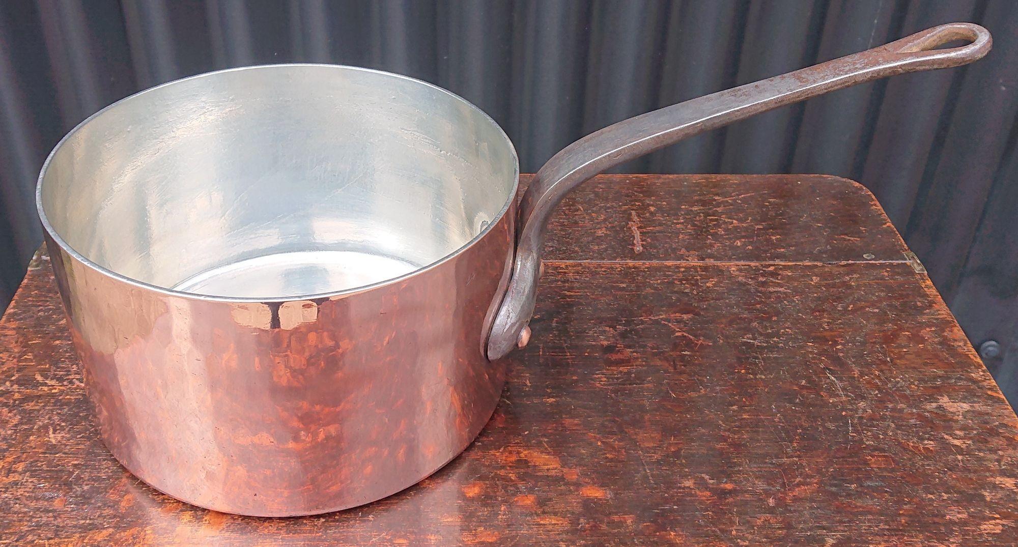 Copper 1890 Dehillerin Saucepan