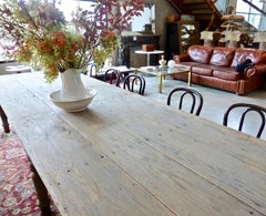 1890 Mercantile General Store 13 foot Merchandising Oak table