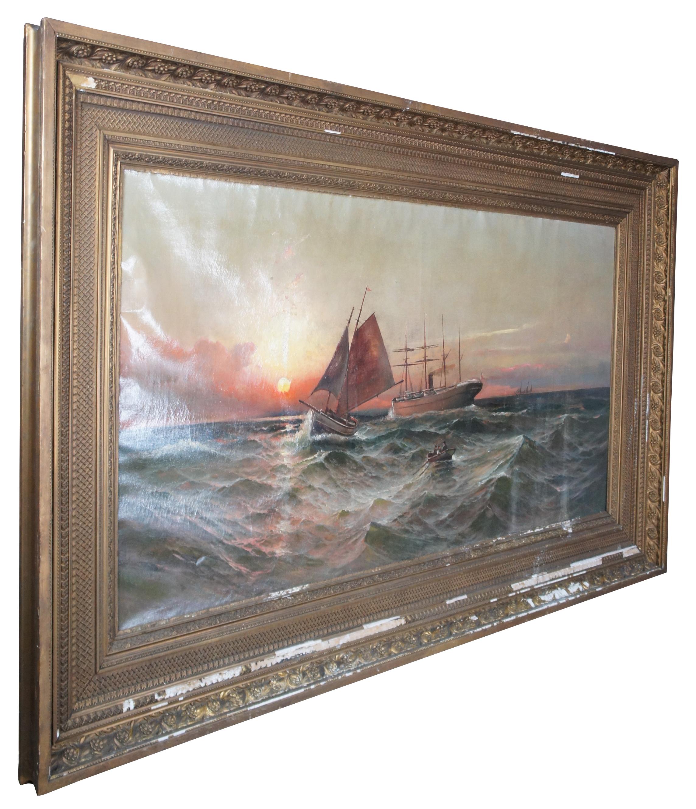 maritime oil paintings