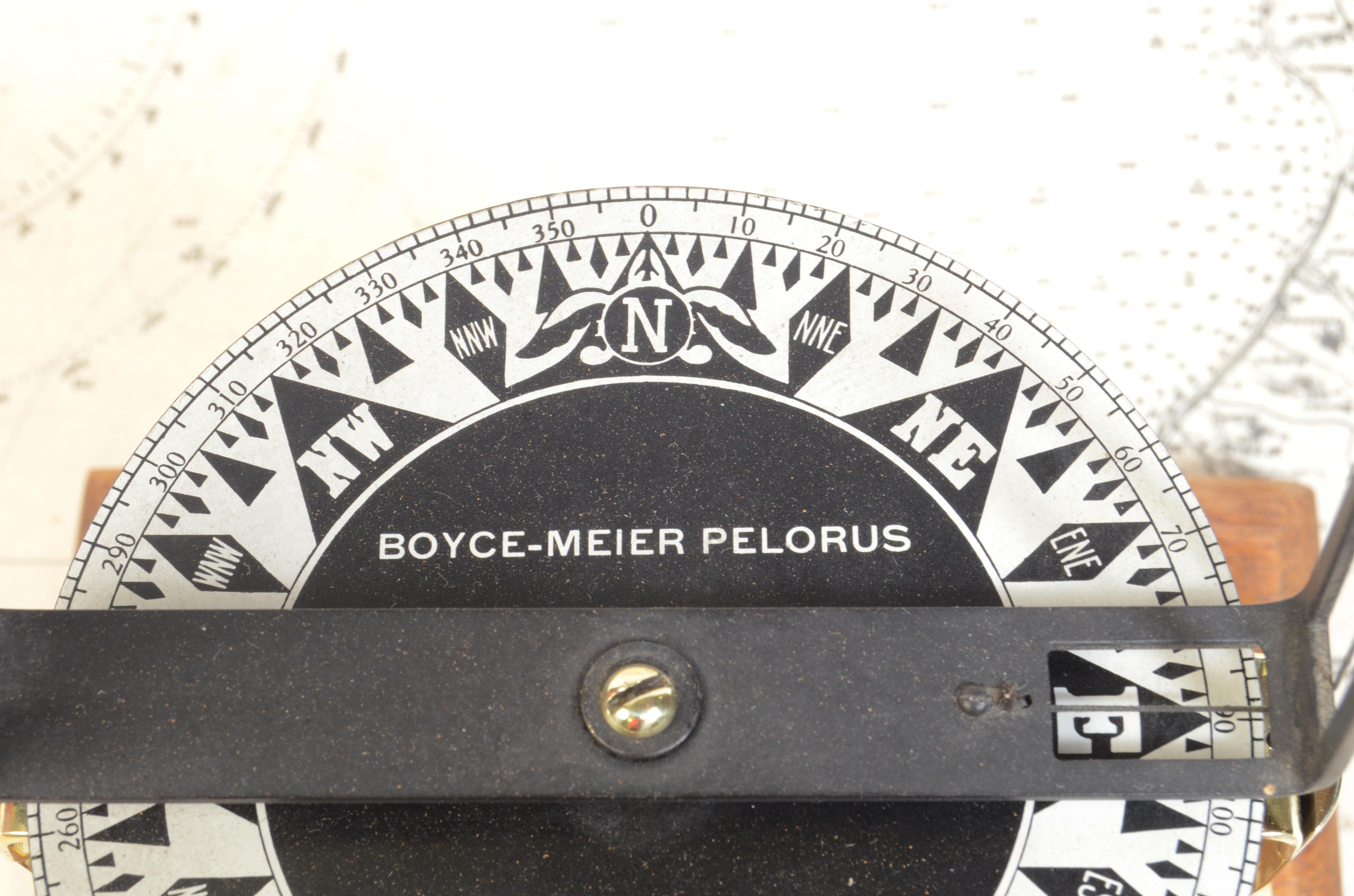 1890 Antike antike nautische Messing Pelorus Boyce-Meyer Pelorus Bronxonville N.Y (amerikanisch) im Angebot