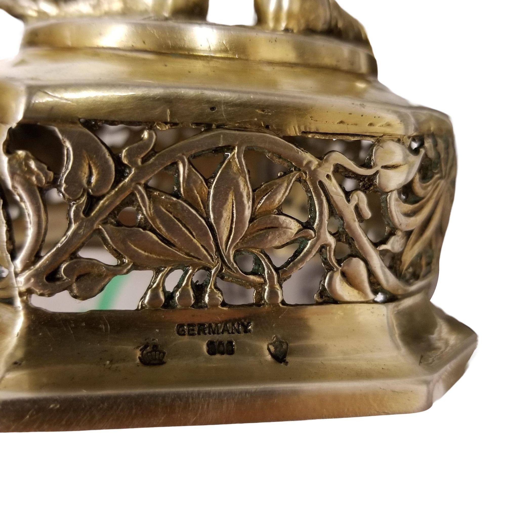 1890 Sterling King Knight d'argento di B. Neresheimer & Söhne Hanau in vendita 2