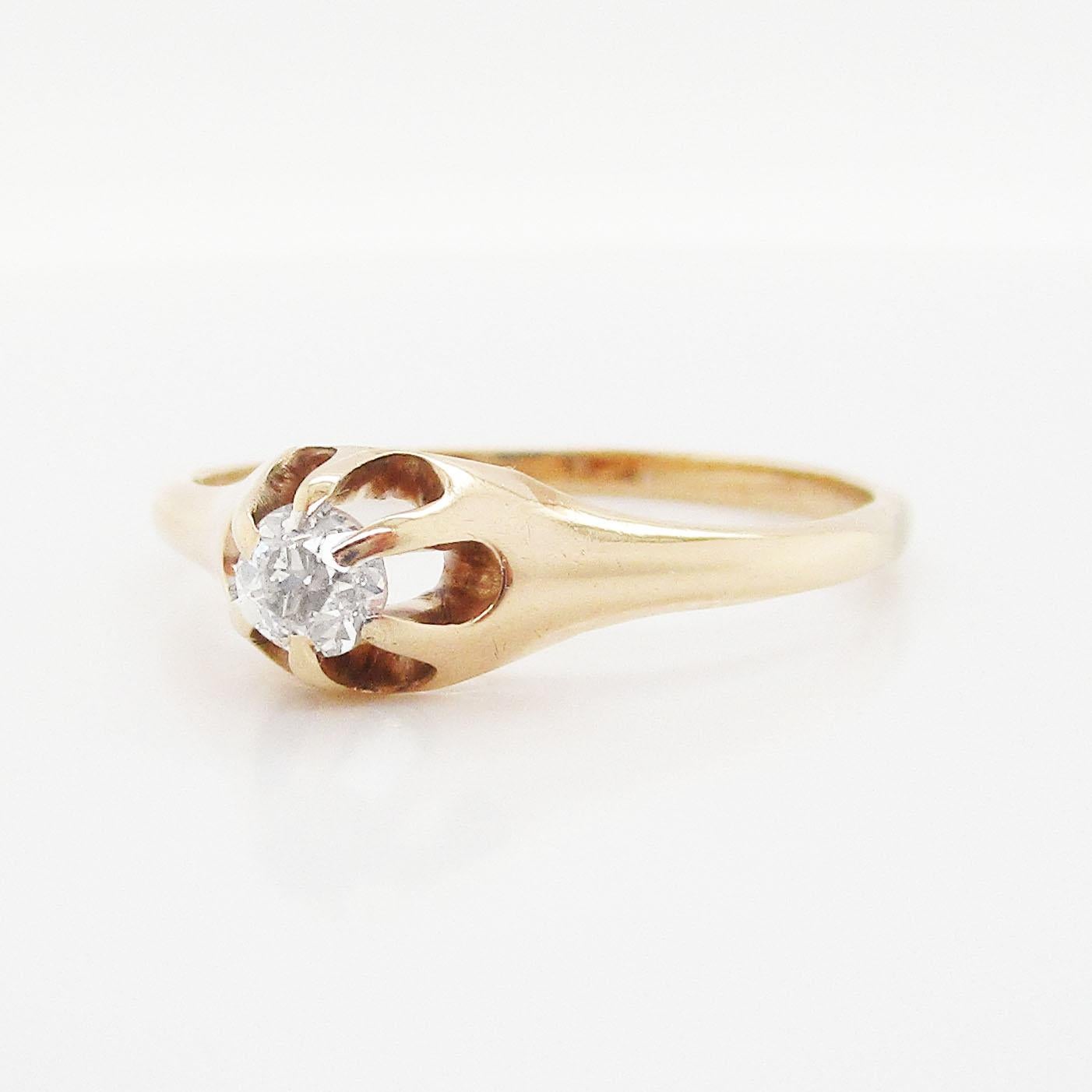 1890 engagement ring