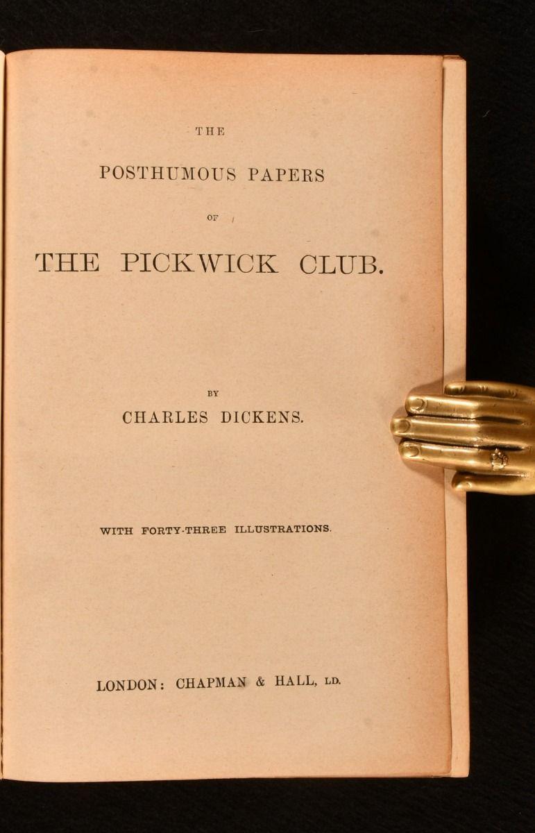 British 1890 Works of Charles Dickens For Sale