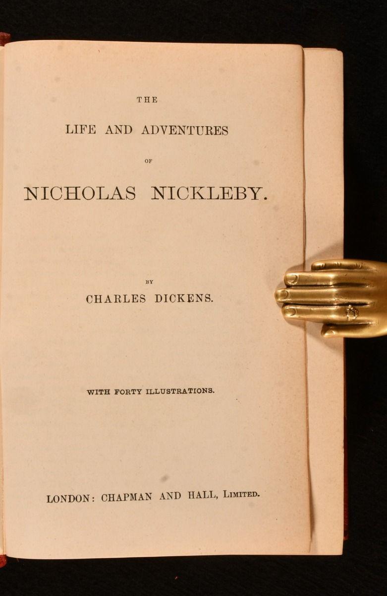 Paper 1890 Works of Charles Dickens For Sale