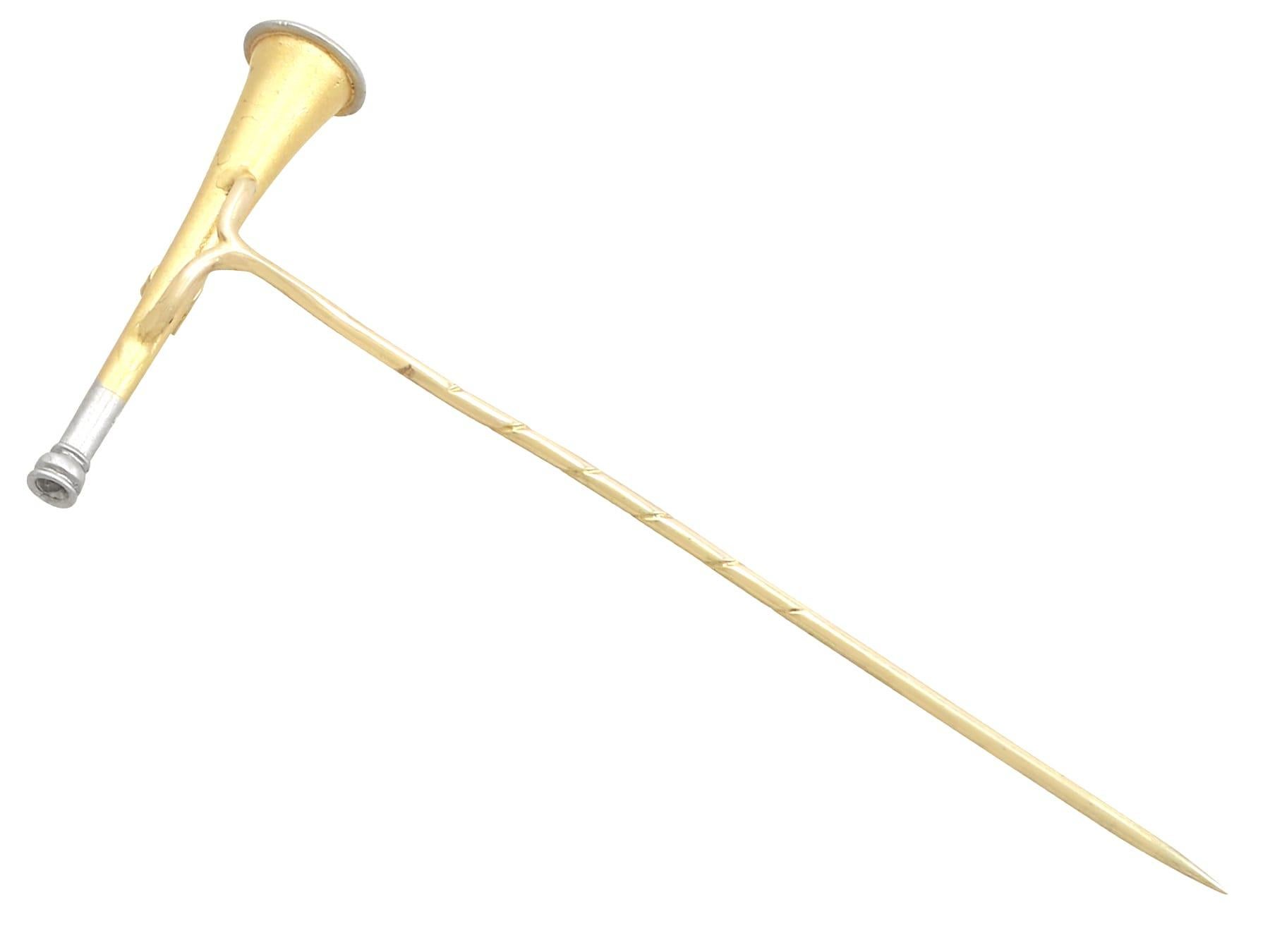 long straight trumpet