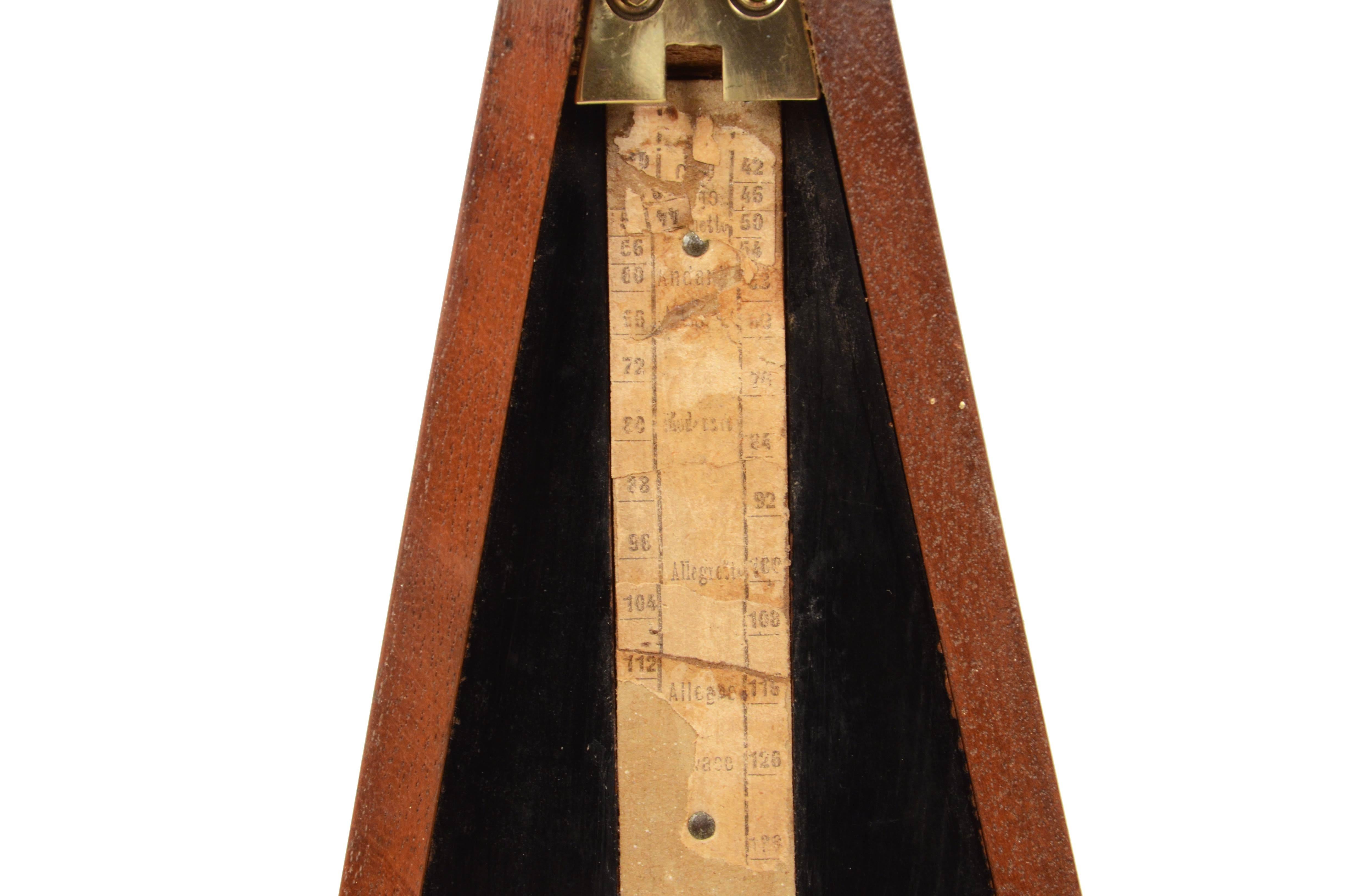 1890s Antique Metronome System Johan Maelzel Antique Instrument Measure Tempo 5