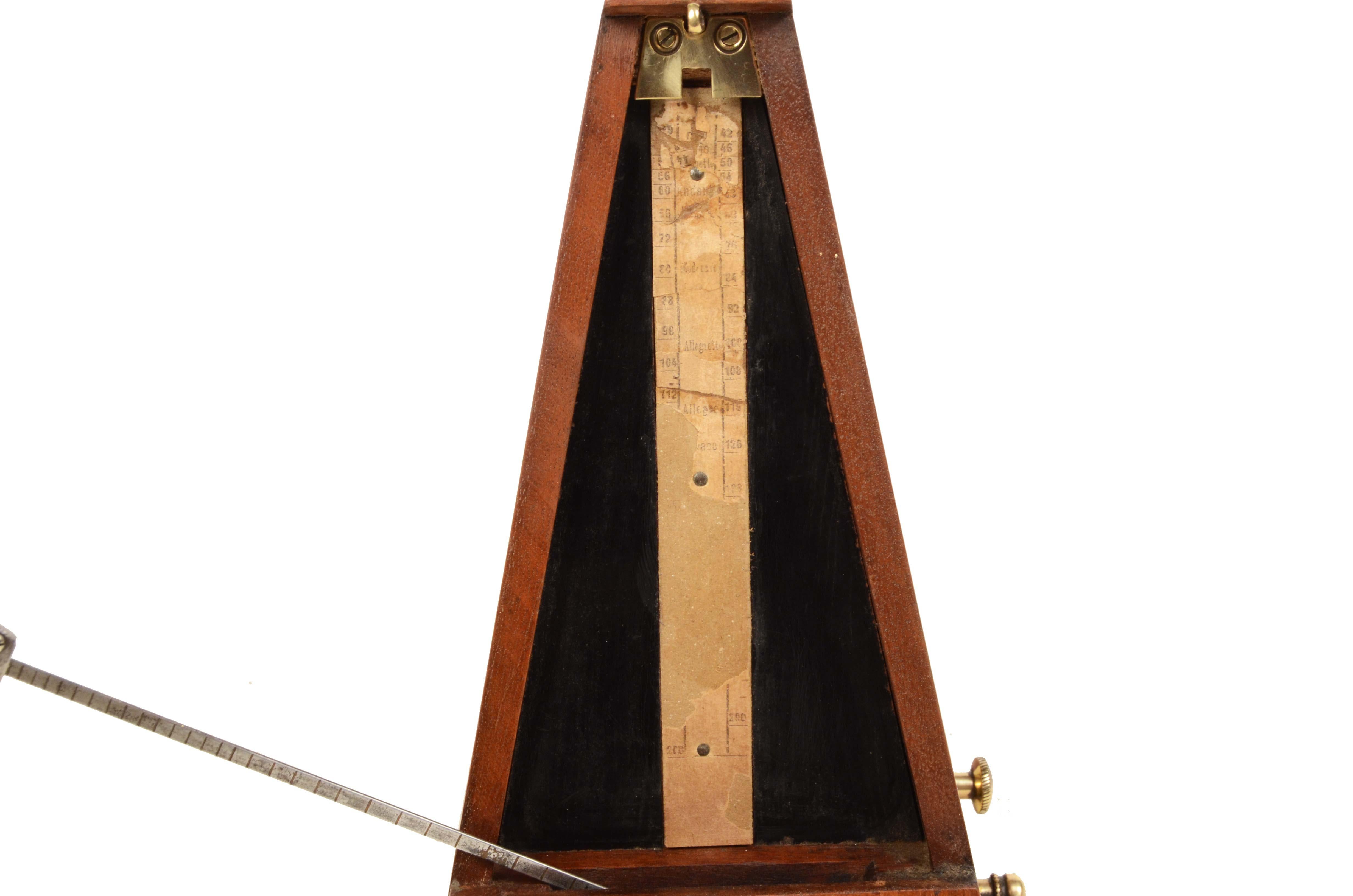 1890s Antique Metronome System Johan Maelzel Antique Instrument Measure Tempo 2