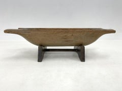 1890's Antique Wooden Dough Trough on Original Stand