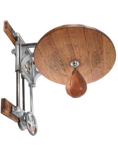 1890s Articulating Speed Bag Platform, Super Rare