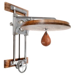 Antique 1890s Articulating Speed Bag Platform, Super Rare