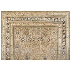 1890s Beige Brown Blue Antique Persian Khorasan Moud Rug 20
3" x 30
4" Carpet 1890s Beige Brown Blue Antique Persian Khorasan Moud Rug 20
3" x 30
4" Carpet